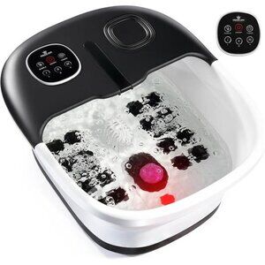 Medical king Foot Spa with Heat and Massage and Jets Includes A Remote Control